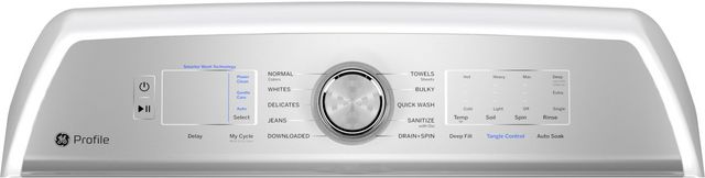 GE Profile™ 5.0 Cu. F.t White Impeller Top Load Washer-3