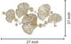 Classy Living Ginkgo Leaf Wall Decor-2