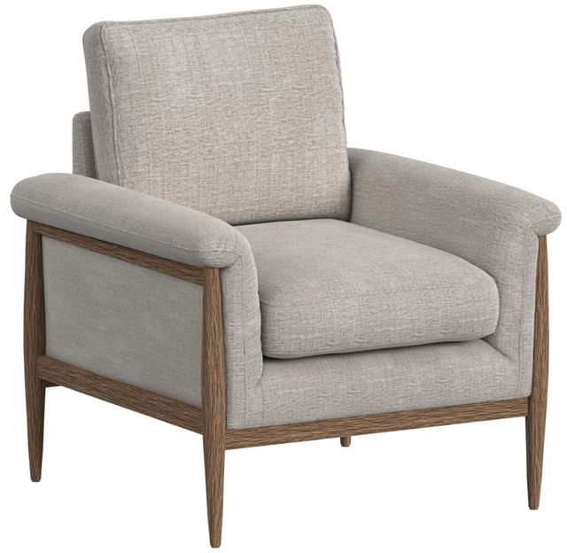Elements International Comet Light Gray Accent Chair-0