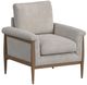 Elements International Comet Light Gray Accent Chair-0