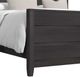 Elements International Tobias Black Queen Panel Bed-4