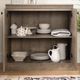South Shore Morgan Weathered Oak Small Storage Cabinet-2