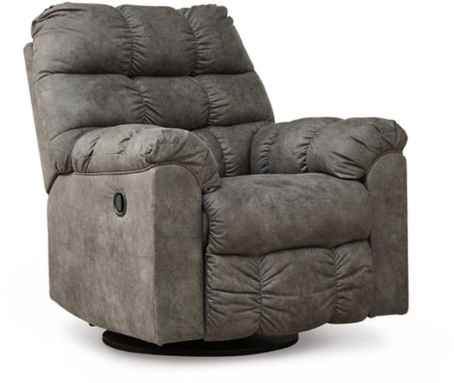 Signature Design by Ashley® Derwin Concrete Swivel Glider Recliner-0