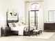 aspenhome® Sutton French Roast/White Stool-1