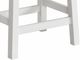 Intercon Kona Gray/White Backless Barstool-2