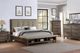 New Classic® Home Furnishings Cagney Vintage California King Upholstered Storage Panel Bed-1