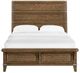 Intercon Forge Wire Brushed Weathered Chestnut Queen Panel Bed-2