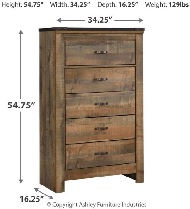 Signature Design by Ashley® Trinell Brown Chest-4