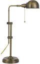 Cal® Lighting & Accessories Corby Pharmacy Antique Brass Desk Lamp-1