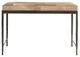 Classic Home Achen Bronze/Canyon Sand Hide 28" Bench-2