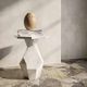 TOV Furniture Esme White Indoor/Outdoor Side Table-1