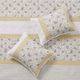 Olliix by Madison Park Dawn 6 Piece Yellow Full/Queen Cotton Percale Reversible Coverlet Set-5
