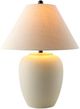 Surya Bastille Glazed White Table Lamp-4