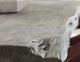 Moe's Home Collection Edge Gray Small Dining Table with Iron Base-4