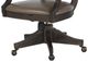 Magnussen Home® Sutton Place Weathered Charcoal Gray Upholstered Swivel Chair-3