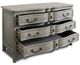 Stylecraft Dann Foley Lifestyle Chalk Slate Gray Drawer Chest-2