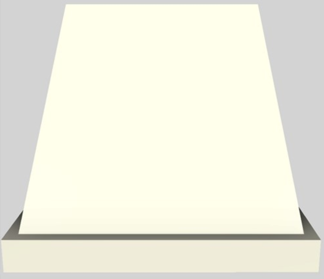 Vent-A-Hood® Designer Series 36" Biscuit Wall Mounted Range Hood-0