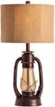 Crestview Collection Lauren Red Table Lamp-3