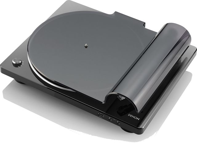 Denon® Black Hi-Fi Turntable-0