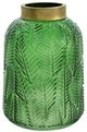 A & B Home Green Fern Leaf Vase-0