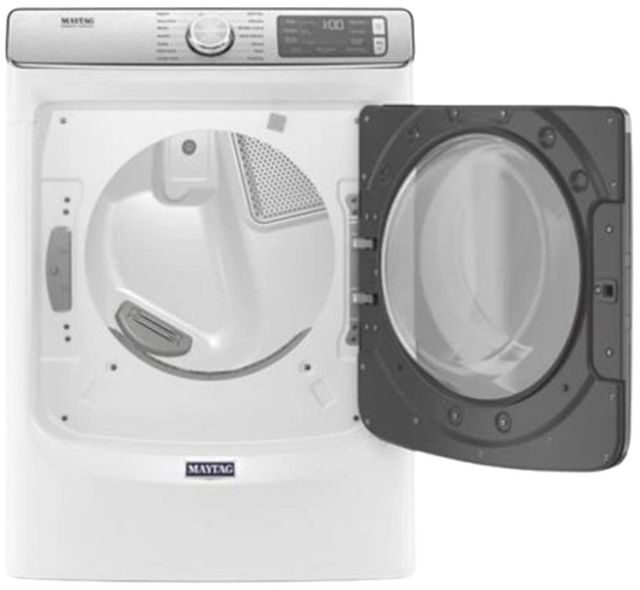 Maytag® 7.3 Cu. Ft. White Front Load Electric Dryer-2