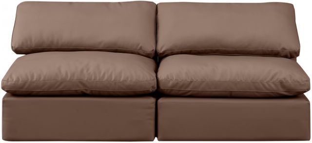 Meridian Furniture Indulge 2-Piece Brown Sofa-2