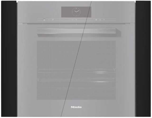 Miele VitroLine  24" Obsidian Black Trim Kit -0