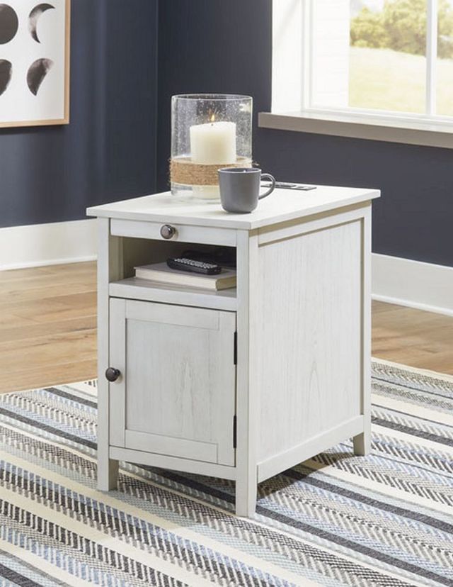 Signature Design by Ashley® Treytown White Chairside End Table-0
