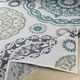 Surya Alfresco Teal/Navy/White/Taupe 5'x8' Area Rug-4