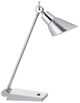 Cal® Lighting & Accessories Chrome Desk Lamp-0