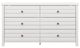 HH2 Home Harmony Matte White Dresser-1
