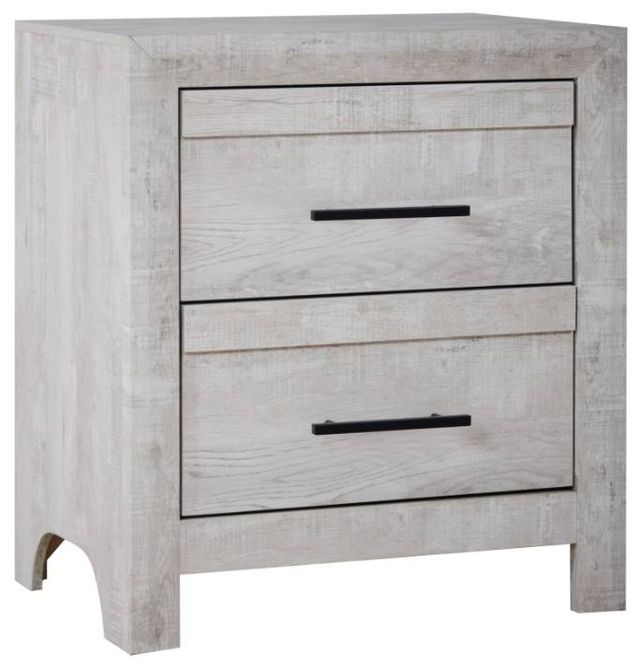 New Classic® Home Furnishings Biscayne Driftwood Nightstand-0