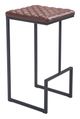 Zuo Modern Element Brown Bar Stool-0