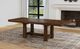 A-America® Cortez Saddle Brown Trestle Table-1