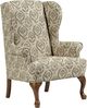 Best® Home Furnishings Customizable Fabric Isadore Chair with Dark Walnut Legs-0