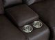 Franklin™ Warner Duvall Coffee Manual Reclining Console Loveseat-4