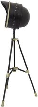 YHD Weathered Black Pendulum Tripod Clock-3