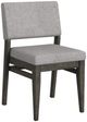 Intercon Flex Gray/Reclaimed Chevron Upholstered Side Chair-0