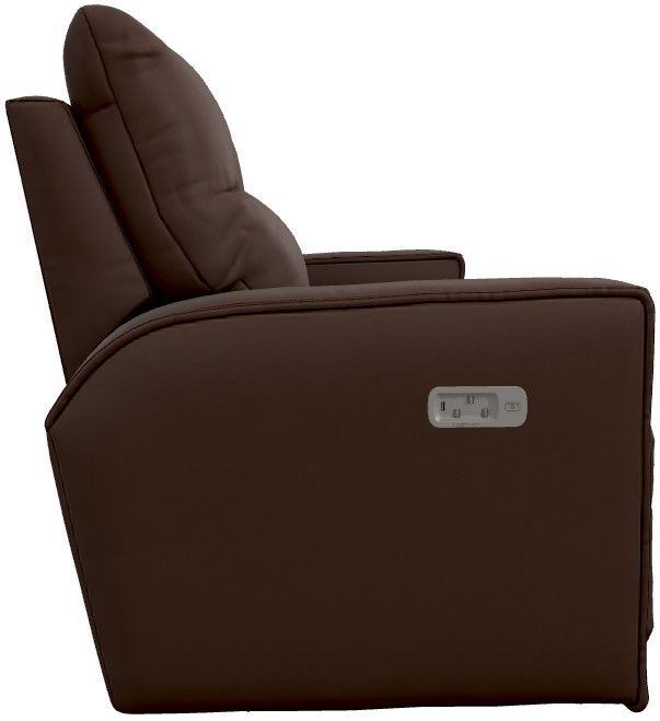 La-Z-Boy® Maddox Chestnut Power Reclining 2-Seat Sofa with Headrest and Lumbar-2