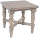 Jofran Inc. Slater Works Brown Square End Table-0