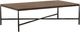 Dovetail Furniture Camberly Brown Coffee Table-0