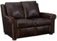 Bradington-Young Customizable Whitaker Power Leather Reclining Loveseat-0