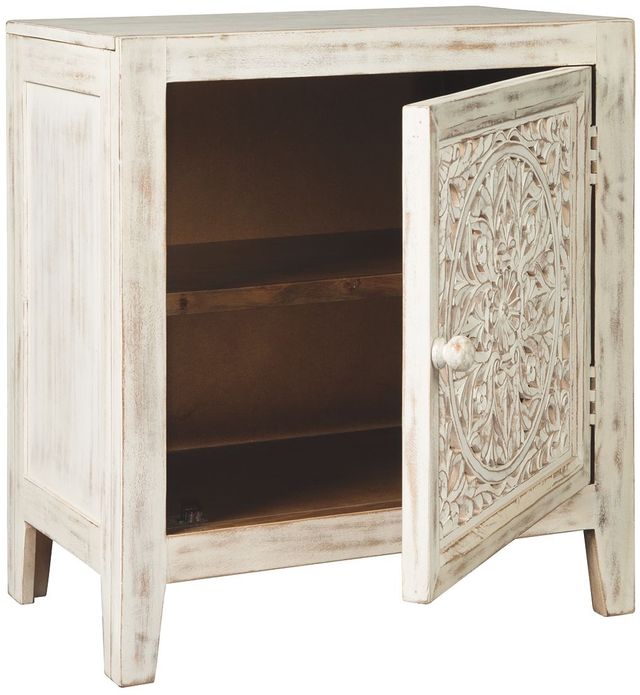 Signature Design by Ashley® Fossil Ridge White Accent Cabinet-1