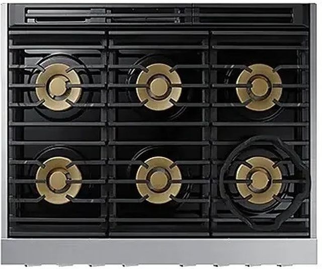 Dacor® 36" Silver Stainless Pro Style Natural Gas Range-2