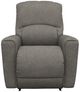 La-Z-Boy® Cassian Charcoal Power Wall Recliner with Headrest and Lumbar-1