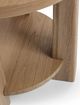 Classic Home Kenzie Amber Toast End Table-4