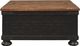 Signature Design by Ashley® Valebeck Light Brown Square Lift Top Coffee Table with Rustic Black Base-1