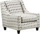 Fusion Furniture Wowza Mara Patina Accent Chair-0