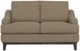 International Furniture Direct Alfa Brown 60" Loveseat-2
