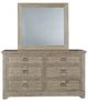 American Woodcrafters Meadowbrook 4-Piece Sand Queen Arched Panel Bedroom Set-3